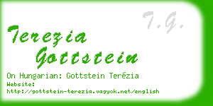 terezia gottstein business card
